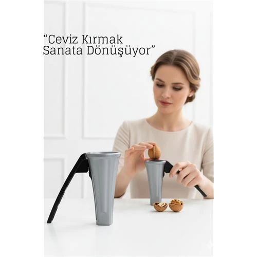 Metal Konik Fındık ve Ceviz Kırıcı - Döküm Ceviz Fındık Kıracağı ürün görseli 1