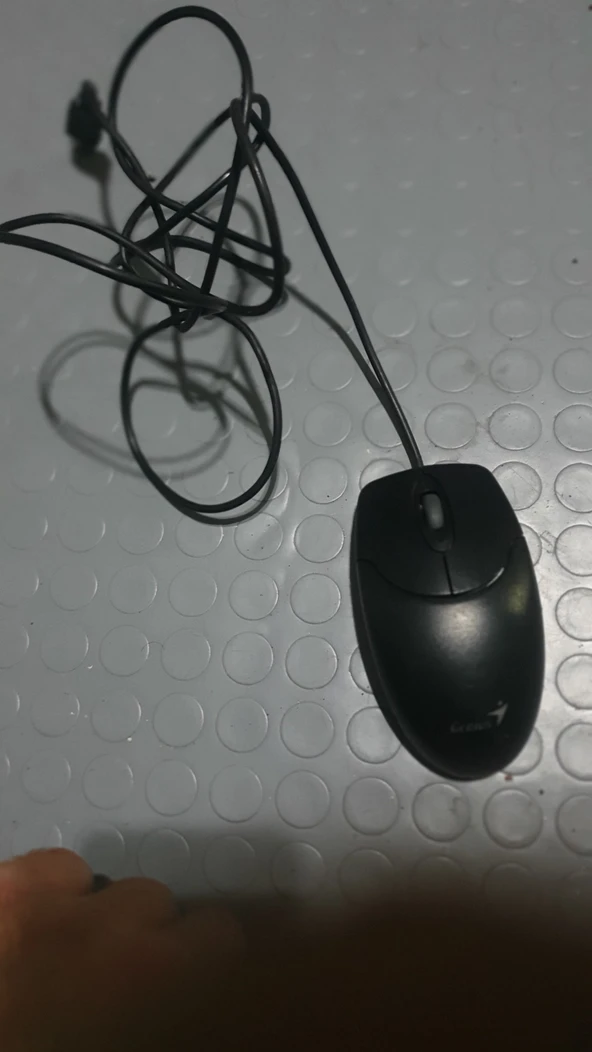 Genius kablolu mouse fare ikinci el sağlam ürün görseli 1