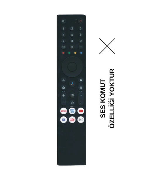 TCL RC 833A FMB1 SES KOMUTSUZ TV KUMANDASI ürün görseli 1