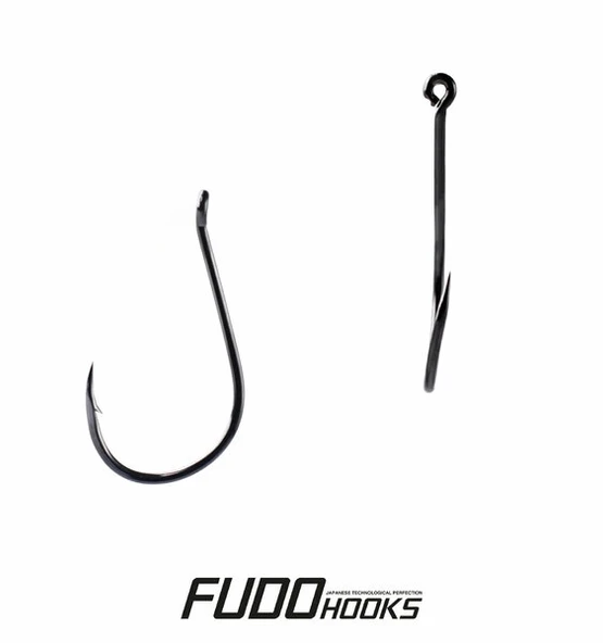 Fudo 9001 MOSQUITO 10'lu Paket NO:6 BLACK NIKEL Olta İğnesi ürün görseli 1