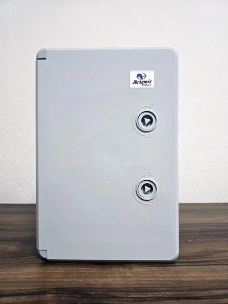 Artemis 20x30x13 ABS Plastik Elektrik Panosu Sigorta Kutusu Çift Kilitli Sağlam IP65 Alev Almaz ürün görseli 1