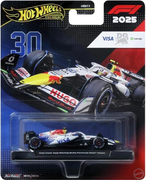 HOT WHEELS Premium Formula 1 Yarış Arabası - HRV11-JKD79 ürün görseli 1