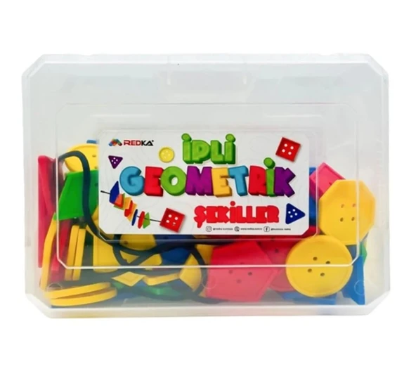 Redka İpli Geometrik Şekiller Eğitici Oyuncak ürün görseli 1