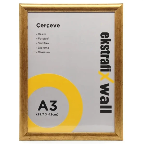 Ekstrafix Çerçeve A3 29,7X42Cm Altın ürün görseli 1