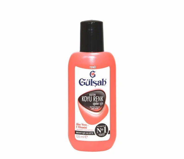 Gülşah Koyu Renk Ojeler İçin 125 ml Aseton ürün görseli 1