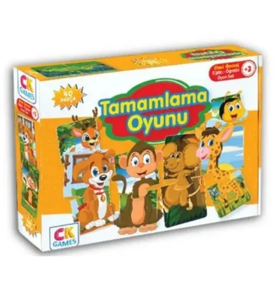 Ck Games Tamamlama Oyunu 40 Parça Eğitici Oyuncak ürün görseli 1
