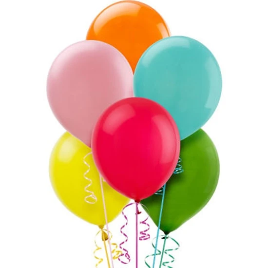 Balon Karışık - 10 Adet ürün görseli 1