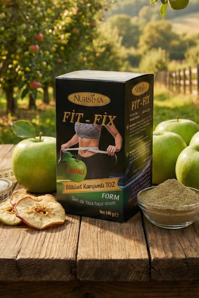 Nursima Fit - Fix Bitkisel Karışımlı Toz 140 gr ürün görseli 1