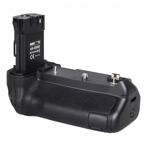 Canon EOS R için Ayex AX-EOSR Battery Grip (BG-E22) + 2 Ad. LP-E6N Batarya - Resim 3