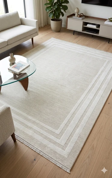 Padişah Halı 150x233 Sümela Koleksiyonu 37914-060 Krem ürün görseli 1