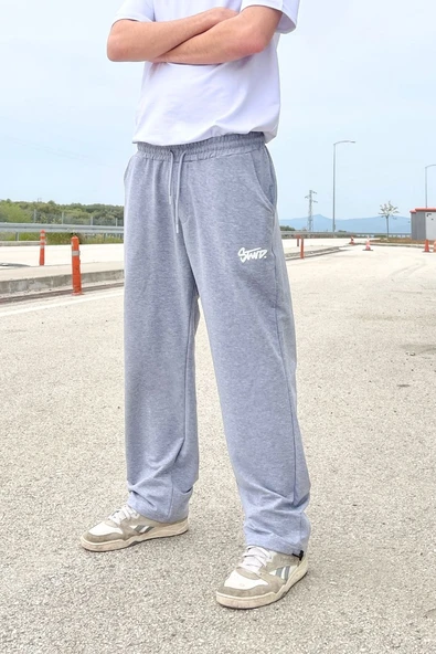 Swd Baggy Eşofman Altı Gri - Resim 5