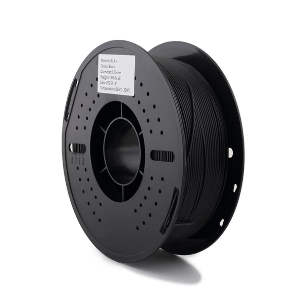 Filamix Pla+ Siyah Filament 1.75mm - Plastik Makara - 1 kg ürün görseli 1