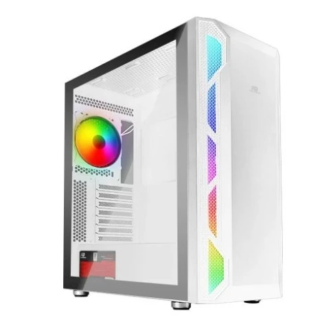 POWERBOOST 650W 80+ PB-P3701BW MESH GAMING ATX Beyaz Oyun Kasası ürün görseli 1