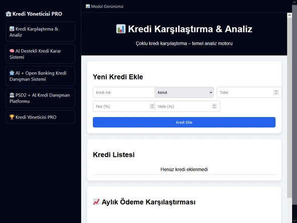 Kredi Yöneticisi PRO ürün görseli 1