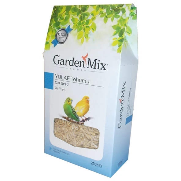 Gardenmıx Platin Yulaf Tohumu 200gr ürün görseli 1