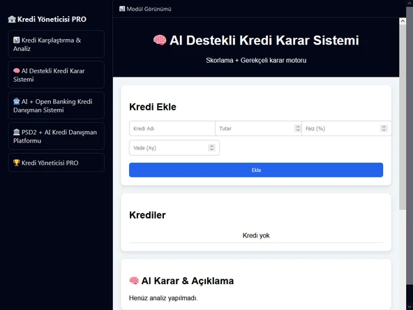 Kredi Yöneticisi PRO - Resim 2