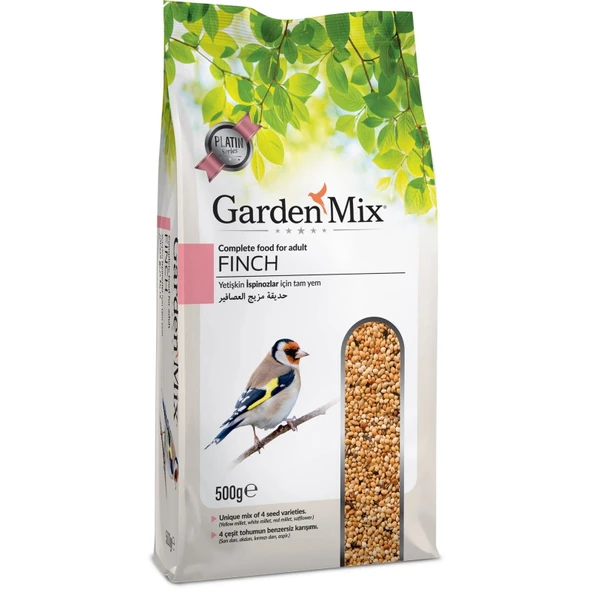 Gardenmix Platin Finch Yemi 500g ürün görseli 1