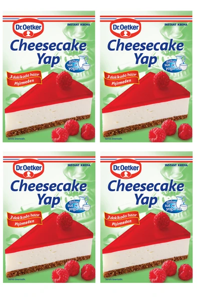 Dr. Oetker Cheesecake Yap 222 gr x 4 Adet ürün görseli 1