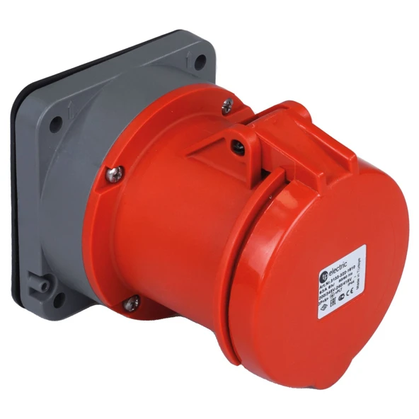 TP Electric 3133-322-1610 Vidalı Bağlantı IP44 5x63A Makine Prizi ürün görseli 1