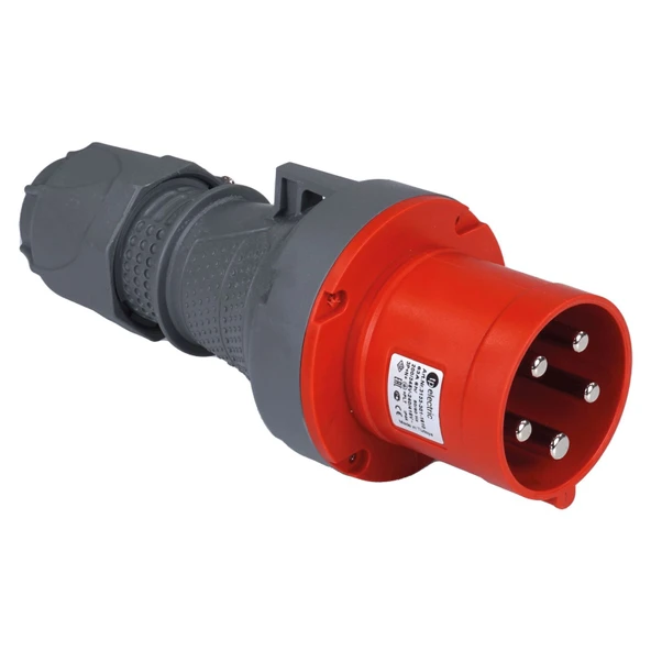 TP Electric 3133-301-1610 Vidalı Bağlantı IP44 5x63A Düz Fiş ürün görseli 1