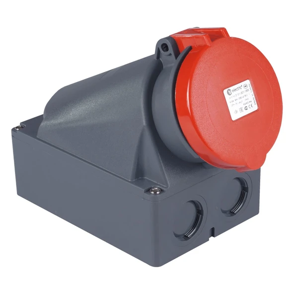 TP Electric 3133-307-1610 Vidalı Bağlantı IP44 5x63A Duvar Prizi ürün görseli 1