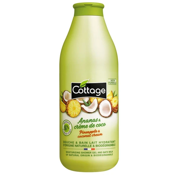 Cottage Ananas ve Hindistan Cevizi Duş Jeli 750ML ürün görseli 1