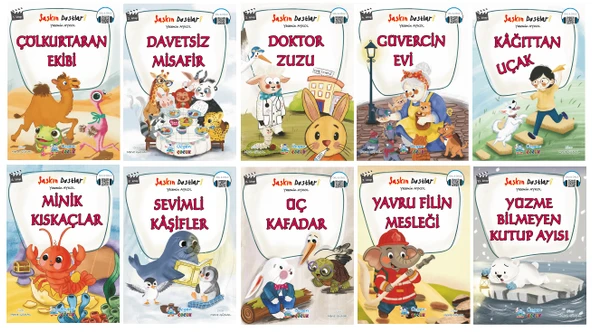 Şaşkın Dostlar Serisi - 10 Kitap + Değerlendirme Eki - Resim 3