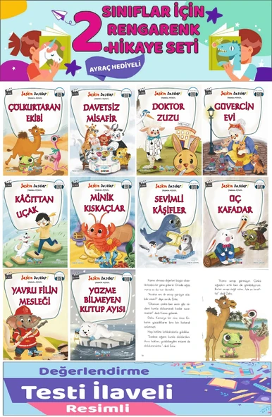 Şaşkın Dostlar Serisi - 10 Kitap + Değerlendirme Eki ürün görseli 1