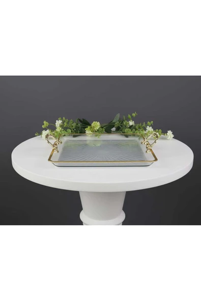 ÇNR Home Collection KULPLU MADLEN SUNUM SERVİS TABAĞI ürün görseli 1