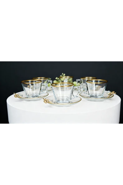 ÇNR Home Collection paşa bahçe fincan takımı ürün görseli 1