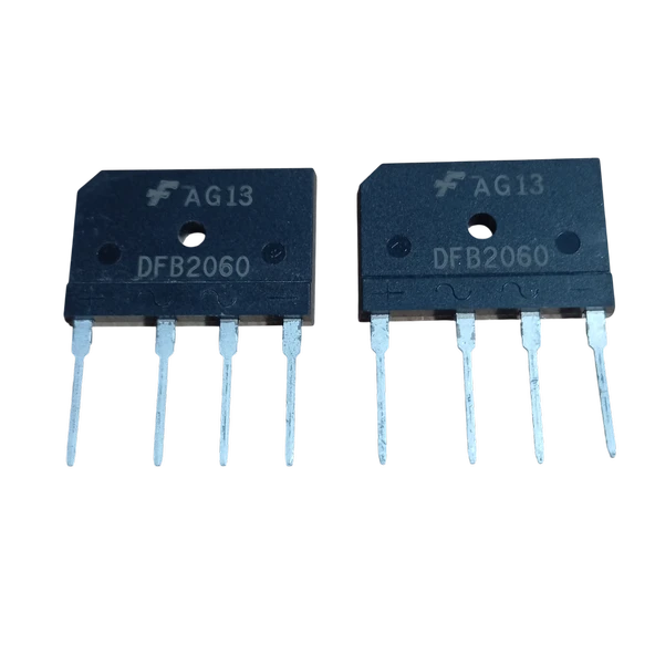 2 Adet DFB2060 20A 600V Tarak Tipi Köprü Diyot TS-6P 4L ürün görseli 1