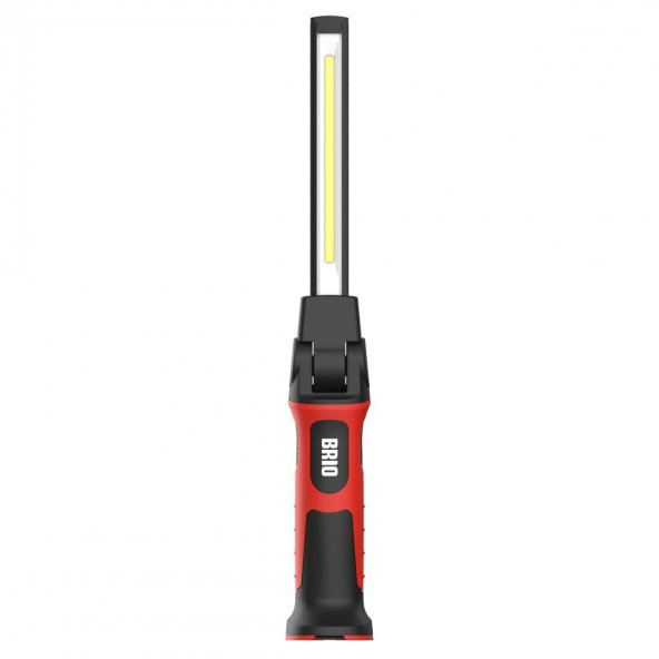Brio Usb Şarjlı, Mıknatıslı, Askılı, Işık Ayarlı Led Fener, Led Lamba 1000 Lümen Güçlü Işık Tamirci Feneri ürün görseli 1