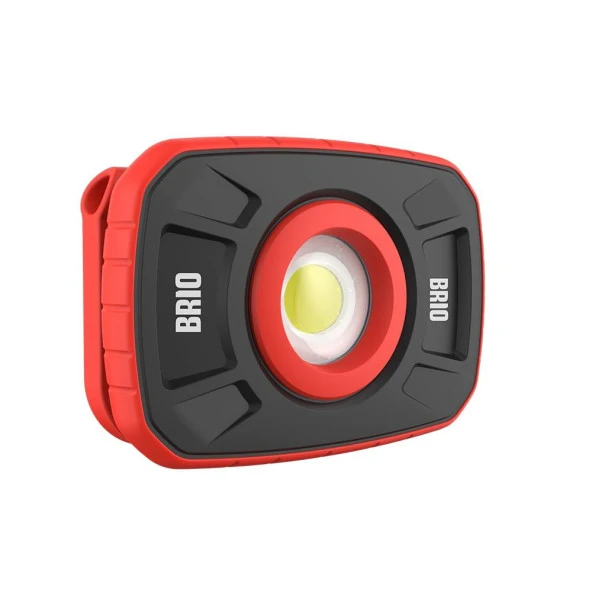 Brio Usb Şarjlı Suya ve Darbeye Dayanıklı, Ayarlanabilir Işıklı, Mıknatıslı, Askılı, Led Fener, Led Lamba 1000 Lümen Güçlü Işık ürün görseli 1