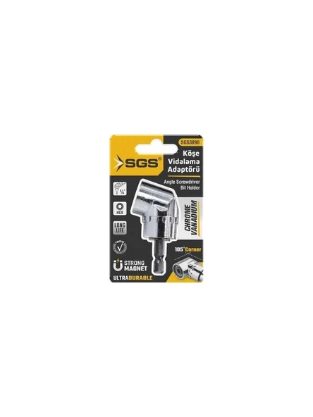 Sgs Köşe Vidalama Adaptörü Kısa Sgs3890 ürün görseli 1
