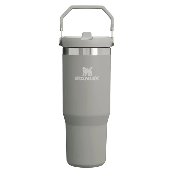 Stanley The IceFlow Flip Straw Pipetli Termos Bardak 0,89 LT (30 OZ) - Ash ürün görseli 1