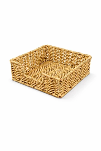 Rattan Kare Peçetelik - Resim 2