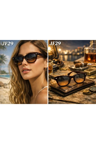 Jack Ferrero KADIN GÜNEŞ GÖZLÜĞÜ UV400 KORUMALI YENİ SEZON MODA KADIN GÖZLÜK 08.01.2026gzlkJF ürün görseli 1