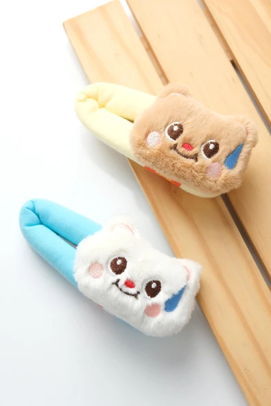 Jack Ferrero PELUŞ FİGÜRLÜ ÇOÇUK / YETİŞKİN LASTİK TOKA ürün görseli 1