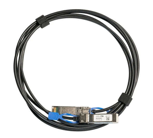 MikroTik XS+DA0003 3 Metre 10G -25G DAC Kablo ürün görseli 1