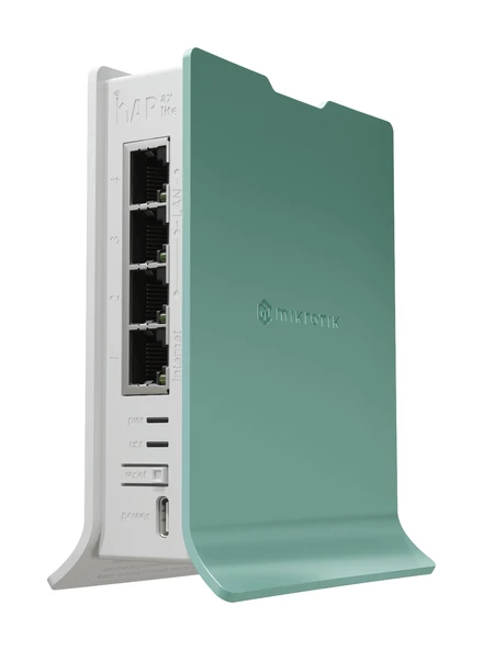 MikroTik hAP ax lite - L41G-2axD 2.4GHz WiFi6 AP Firewall Router ürün görseli 1