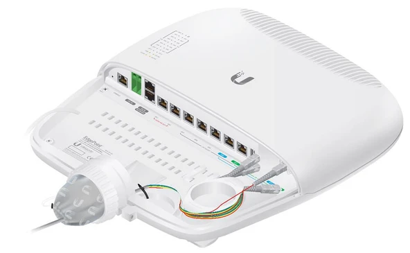 Ubnt Ubiquiti EP-R8 EdgePoint Router, 8-port Outdor POE Switch ürün görseli 1
