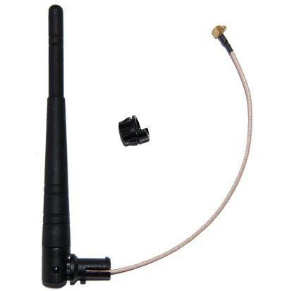 Mikrotik 2.4-5.8GHz Swivel Antenna with cable and MMCX connector. ürün görseli 1