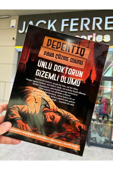 Jack Ferrero MODUNU BUL /EĞLENCE /YILBAŞI /PARTİ / CİNAYET / DEDEKTİF /SEVGİLİ- ÇİFT OYUNLARI OYUN KARTLARI 08.11.2025oyunkartJF34 ürün görseli 1