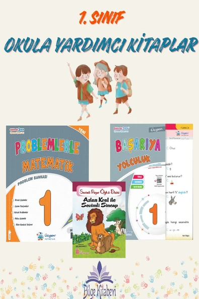 Üçgen 1.Sınıf Problemlerle Matematik + Başarıya Yolculuk ürün görseli 1