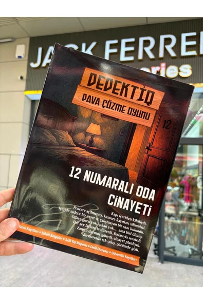 Jack Ferrero MODUNU BUL /EĞLENCE /YILBAŞI /PARTİ / CİNAYET / DEDEKTİF /SEVGİLİ- ÇİFT OYUNLARI OYUN KARTLARI 08.11.2025oyunkartJF32 ürün görseli 1
