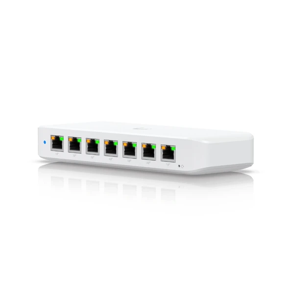 UBNT UniFi Switch ultra 210W - USW-Ultra-210W 8 Port PoE+ Yönetilebilir Switch ürün görseli 1
