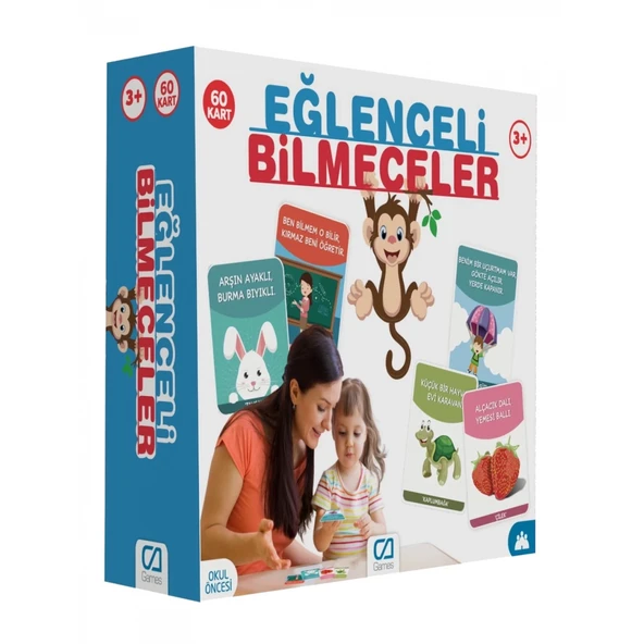 Games Eğlenceli Bilmeceler 60 Kart 5103 ürün görseli 1