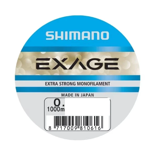 Shimano Exage 1000m 0.255mm Steel Grey Monoflament Misina ürün görseli 1