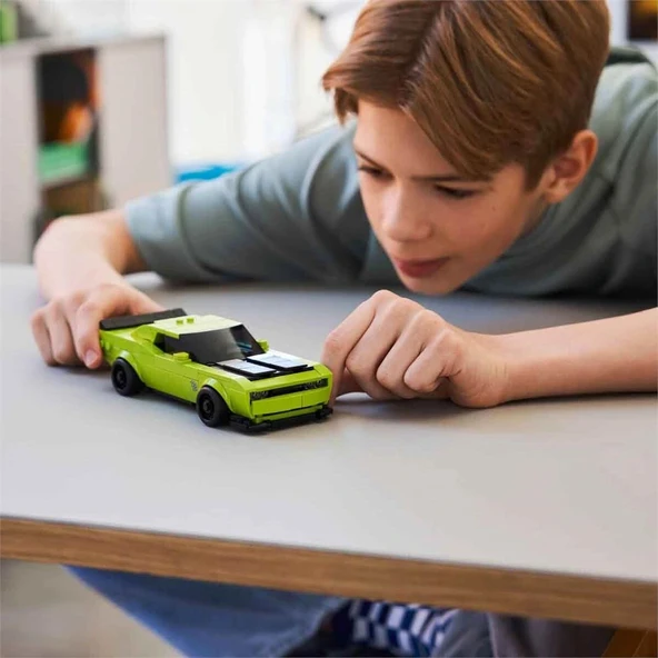 LEGO Speed Champions Dodge Challenger SRT Hellcat 77237 - Resim 5