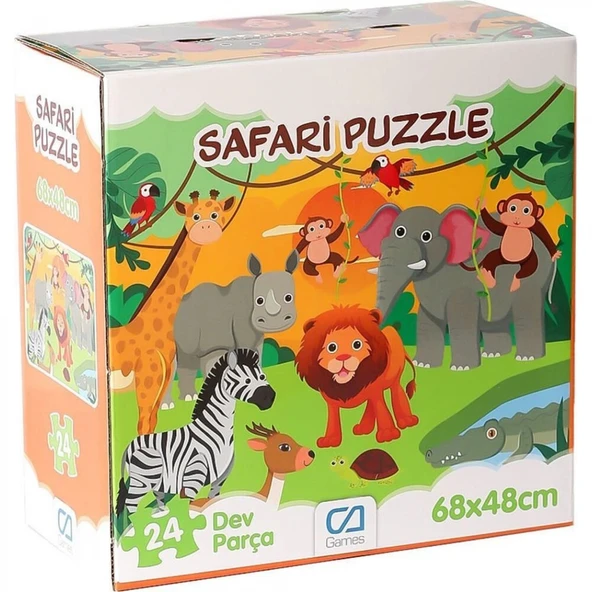 Games Safari Puzzle 24 Parça 5232 ürün görseli 1